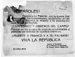 Guerrilla leaflet 1945,b&w